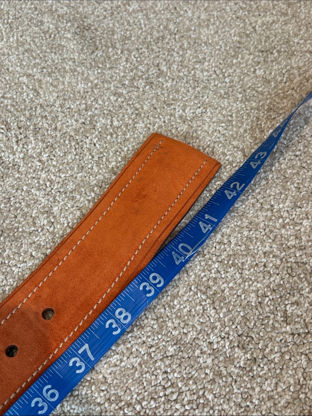 Women’s Prada belt orange suede - Picture 8 of 8